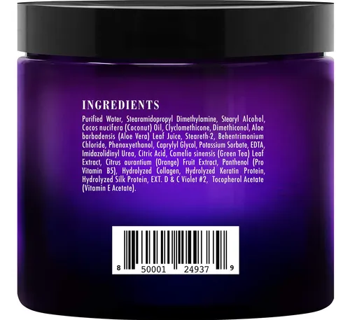 Mascarilla Capilar Botanic Hearth Purple Para Rubios, Platea