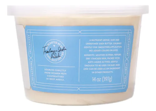 Manteca De Karité Cruda Body Butter Shea Radiance Pu.r.e 414