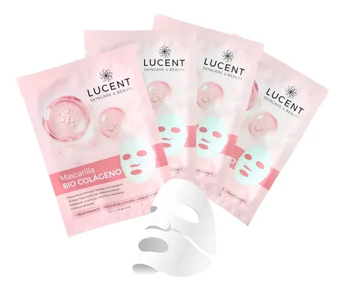 Mascarilla Coreana De Biocolageno X 4 Anmat Tipo De Piel Todo Tipo De Piel