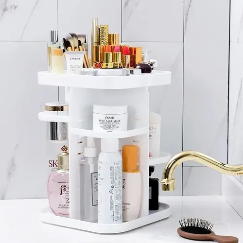 Organizador Maquillaje Cuadrado Pinceles
