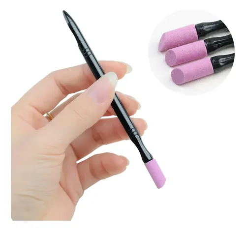Lima De Uñas De Cuarzo Para El Cuidado De Las Cutículas Y La