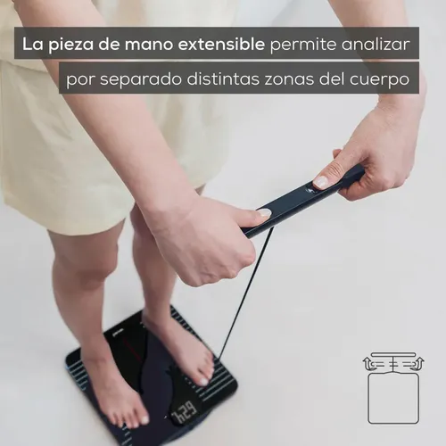 Balanza Digital Bioimpedancia Bluetooth Wifi Beurer Bf 990