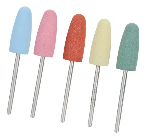 Juego De Brocas De Goma For Uñas, 5 Unidades .