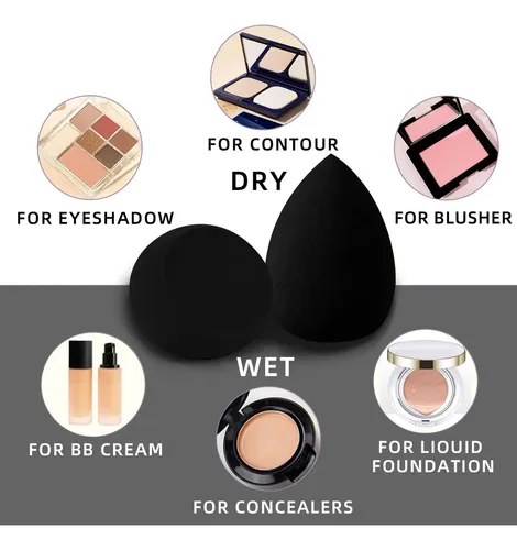 E. Makeup Sponges – Set Of 12 Makeup Sponges