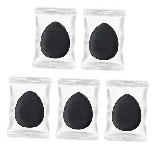 Juego De 4 Esponjas De Maquillaje Reutilizables Para Dedos,