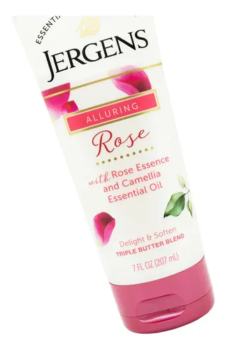 Jergens Alluring Crema Corporal Con Rosa Y Camelia 207ml 6c