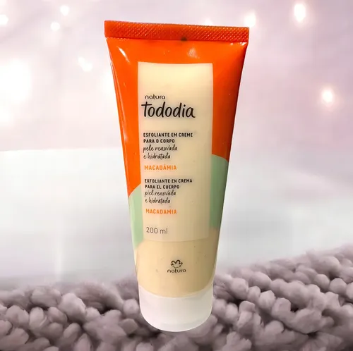 Exfoliante En Crema Para Cuerpo Macadamia Tododia Natura