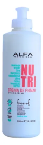 Crema para Peinar Alfa Professional Nutri para Cabello Seco y Dañado 300 ml