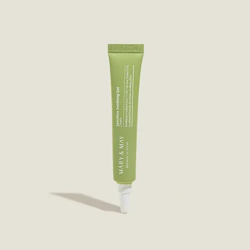 Mary & May Sensitive Crema Gel Facial 12g Antiacné Hidratante Libre Parabenos