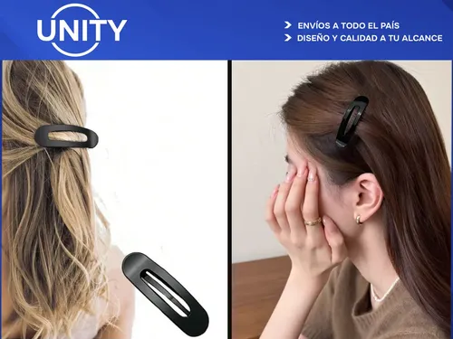 Hebilla Pelo Accesorios Cabello Diseño Grande Moda