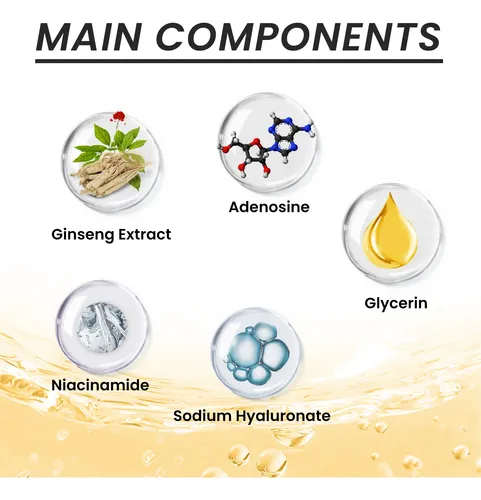 El Agua De Esencia De Ginseng Ilumina El Tono De La Piel, Hi