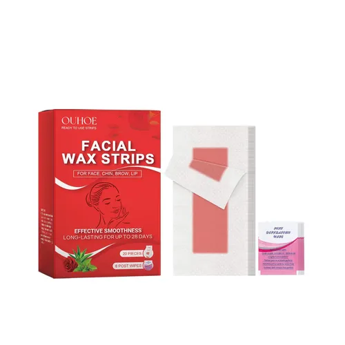 Tira De Cera Para Depilación Facial Ouhoe Rose Gentle De Una