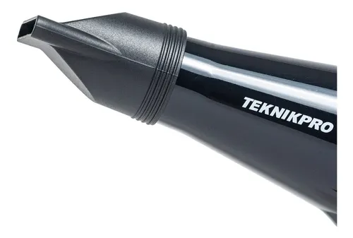 Secador De Pelo Profesional New Turbo Plus 2800 Teknikpro Color Negro