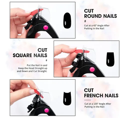 K Cortador De Uñas Negro Ajustable For Pedicura