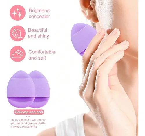 Set 40 Piezas Brochas Y Esponjas De Maquillaje Profesional