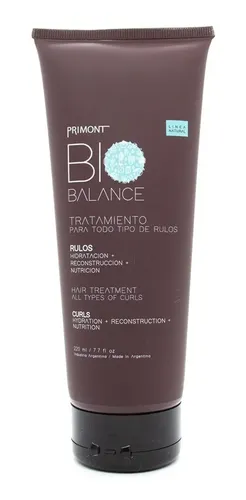 Primont Bio Balance Shampoo Enjuague Tratamiento Vegano Rulo