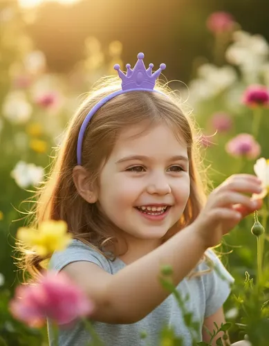 Vincha Corona Infantil Nenas Accesorios De Pelo Pack X 12