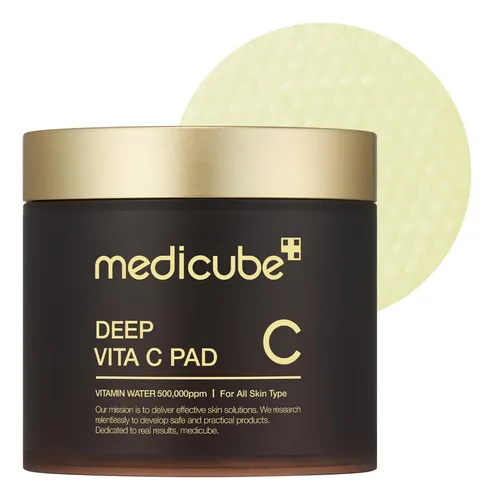 Almohadilla Limpiadora Deep Vita C De Medicube, 70 Hojas