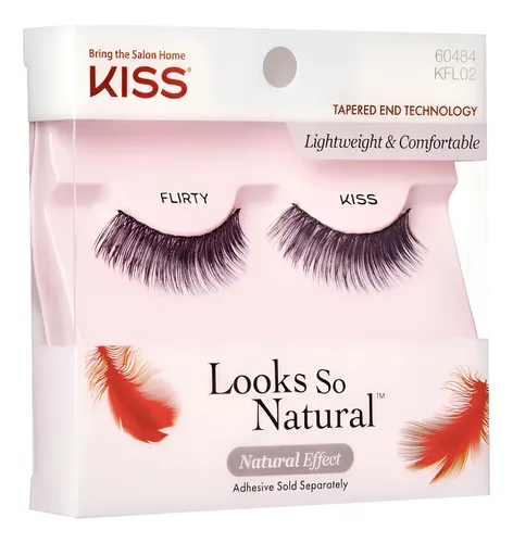 Kiss Pestañas Postizas Modelo Flirty Looks So Natural