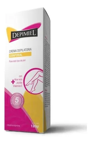 Crema Depilatoria Para Cuerpo Clásica Depimiel X 120 G X 3 U