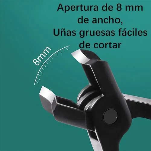 Cortaúñas Profesional Mango Largo Para Uñas Gruesas Pies + Elbow