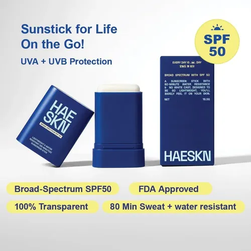 Protector Solar Facial Stick Spf 50 Pa++++ Haeskn