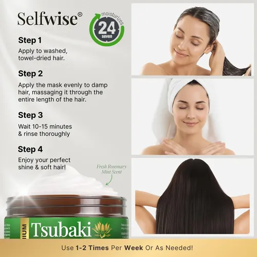 Mascarilla Capilar Selfwise Tsubaki Argán Y Romero 113ml