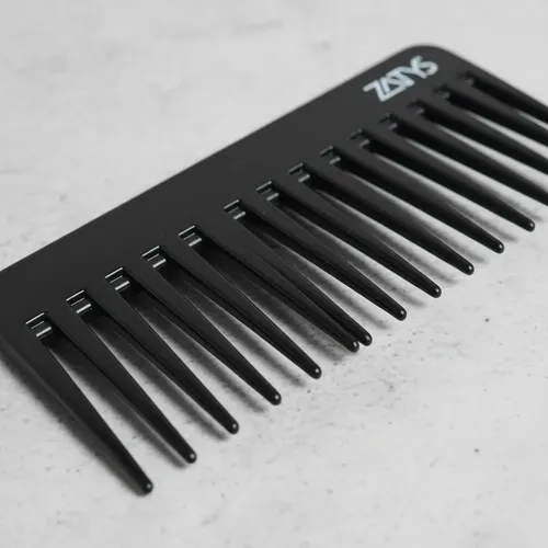 Peine Desenredante de Dientes Anchos para Cabello Rizado