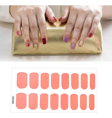 Adhesivos Para Manicura, Decoración Creativa De Rosa Carne A