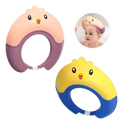 Gorro Sombrero De Baño Ducha Bebés Niños Vicera Pajarito