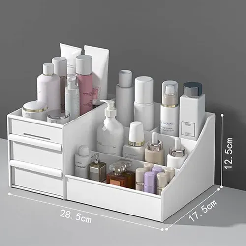 Organizador De Escritorio De Maquillaje Con Cajones, Organiz