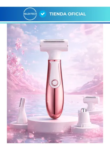 Depiladora Eléctrica Mujer 4 En 1 Usb Cejas Y Bikini
