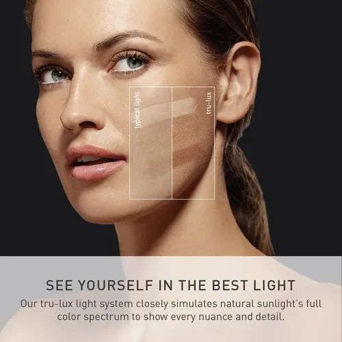 Espejo Con Sensor Simplehuman Plegable De 5 Pulgadas Con Aumento Redondo