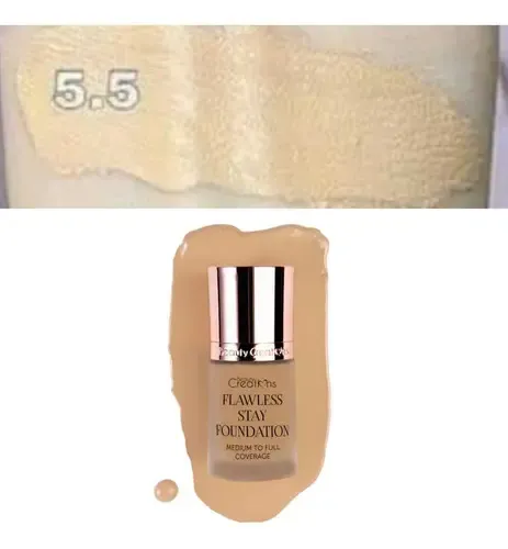 Flawless Stay Base Maquillaje Liquido Beauty Creations Tono FS 5.5