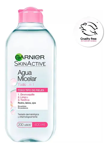 Garnier Agua Micelar Pure Active Piel Sensible 400ml