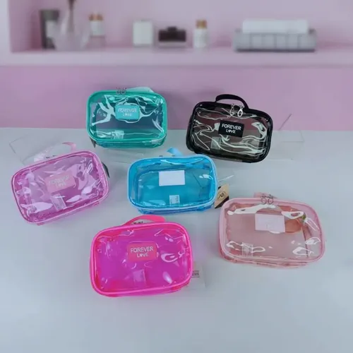 Neceser Porta Cósmeticos Organizador Transparente Maquillaje
