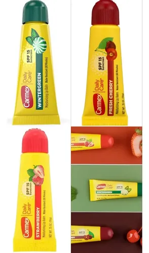 Carmex Bálsamo Labial Daily Care Spf 15 – Strawberry