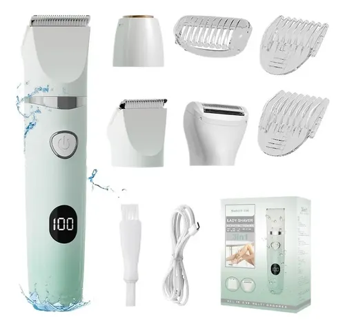 Kit Eléctrico Para La Depilación Femenina Gradient Green