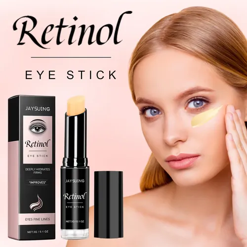 Barra De Ojos Con Retinol, Alivia La Sequedad, Hidrata Y Sua