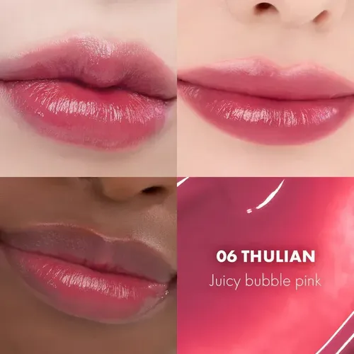 Labial Tinta Coreana Romand Dewyful Water Tint tono #06 Thulian