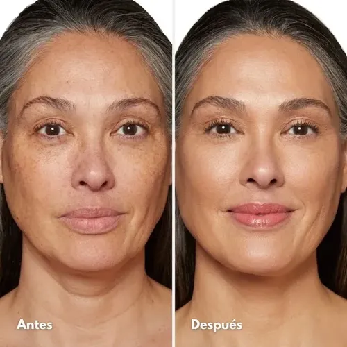 Base Facial En Barra Acabado Natural Uniforme Con Brocha