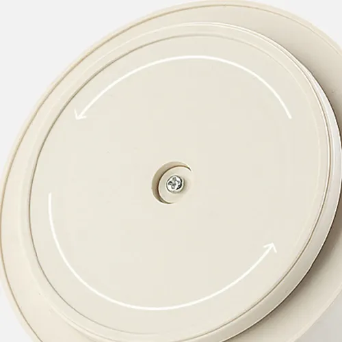 Organizador De Maquillaje Giratorio 360° Y Porta-cepillos
