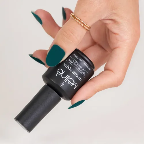Meline Top Coat Mate Semipermanente para Uñas de 14 mL