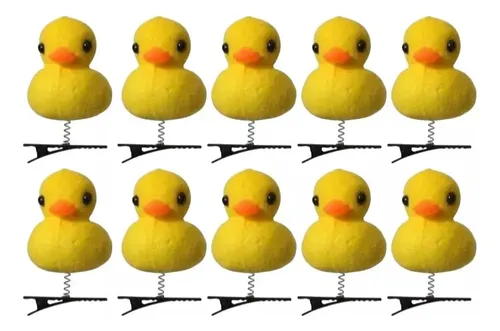 A 50 Patito Amarillos Pollito Broche Horquilla Tocado Pato
