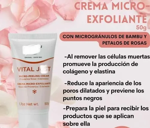 Crema Micro-exfoliante 50g Vital Just