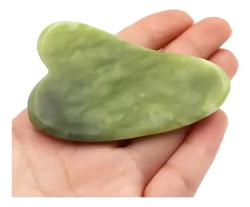 Masajeador Facial Jw Pro Pedra Jade Roller + Guasha Cor