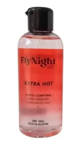 Aceite Calor Masajes Fly Night Body Oil Ultra Hot 100 Ml