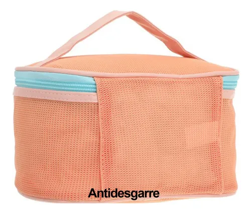 Portacosmeticos Neceser Organizador Viaje Maquillaje Estuche Color Aqua