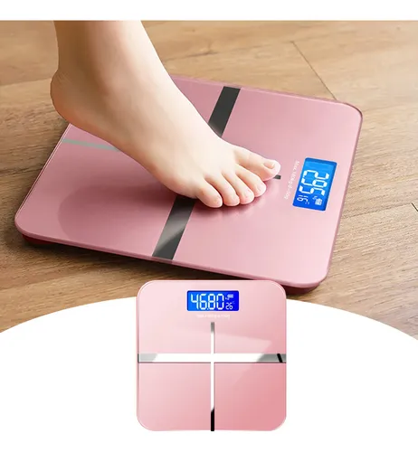 Báscula De Baño Digital De Alta Precisión Con Peso Corporal