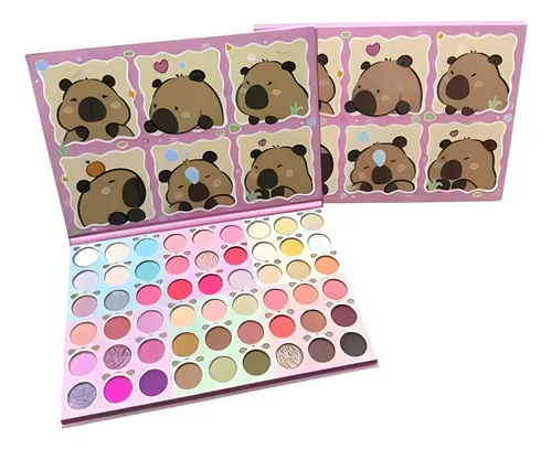 Paleta De Colores Grande 54 Sombras Maquillaje Stitch Niñas Color 54 sombras